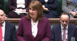 Rachel Reeves warns Iran war could cause inflation spike