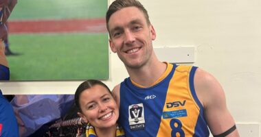 Radio star accuses her AFL player ex-boyfriend of bullying her after his savage online swipe