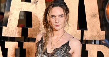 Rebecca Ferguson leads the glamour at the Peaky Blinders film premiere