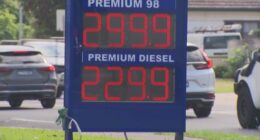 Petrol selling for 299.9 cents a litre on March 6, 2026.