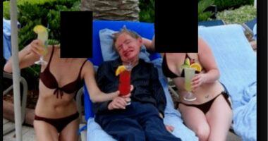 Revealed: The women pictured with Stephen Hawking in the Epstein files