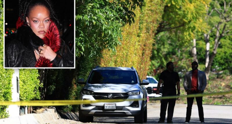 Rihanna’s Beverly Hills mansion is shot at while singer was home, woman, 30, arrested