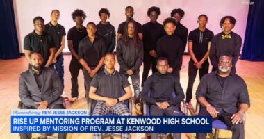 Rise Up, Kenwood Academy mentorship program, giving more opportunities to young Black men, like volunteering at Rainbow PUSH