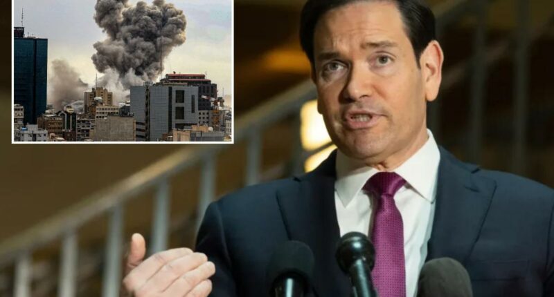 Rubio claims US knew Israel would attack Iran, acted to protect American troops