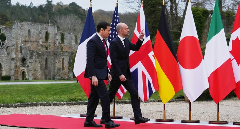 Rubio meets G7 ministers in France as US leads on Iran — allies under fire for tepid response