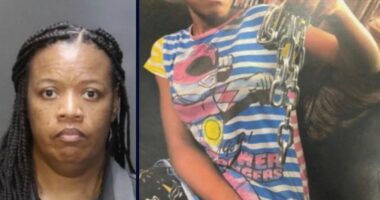 'Rummage through garbage cans for food': Stepmom chained 'always hungry' girl in locked bedroom with no mattress, beat her with belt buckle
