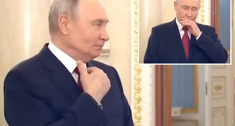 Russia wipes video of Vladimir Putin coughing, struggling for breath
