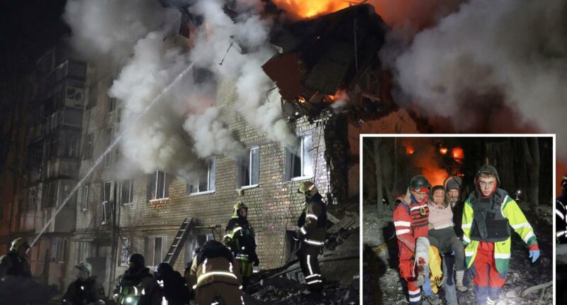 Russian missile attack on apartment building kills 11, including children -- as Moscow's staggering losses continue to mount