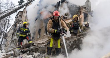 Russian missile strike kills 10 in Ukraine as Trump says 'hatred' between countries complicating peace deal