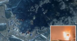 Russia's largest oil port crippled in huge Ukrainian drone attack