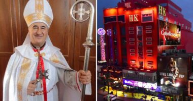 San Diego bishop who frequented brothels pleads not guilty