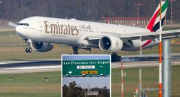 San Francisco welcomes first non-stop Emirates flight from the Middle East since start of Iran war
