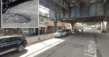 Scooter driver killed on pothole-ridden NYC street that faced hundreds of complaints