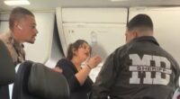 Screaming passenger kicked off flight for playing videos on speaker