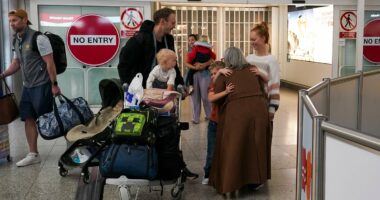 Second UK repatriation flight takes off from Oman