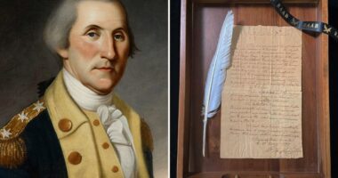 Secret George Washington American Revolutionary War letters up for sale before 250th anniversary