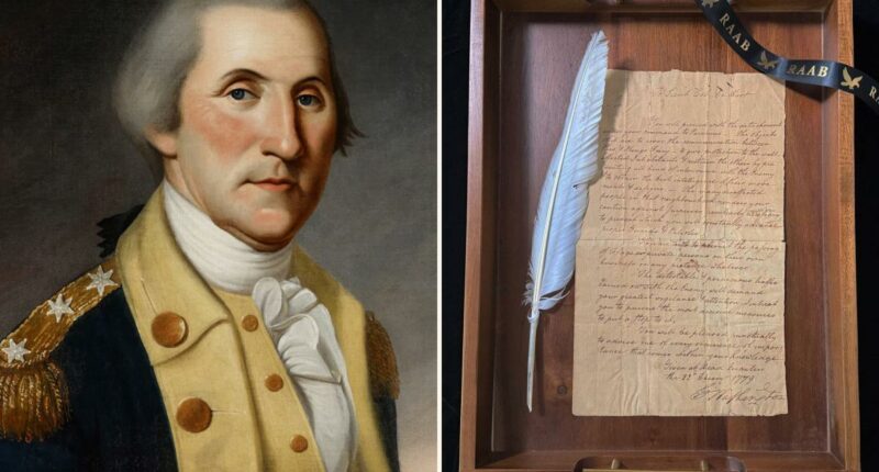 Secret George Washington American Revolutionary War letters up for sale before 250th anniversary