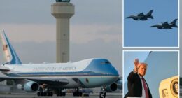 Security scare near Trump's Air Force One at Palm Beach airport