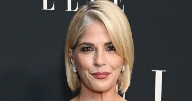 Selma Blair steps into a recording studio amid MS battle as she fears losing her voice