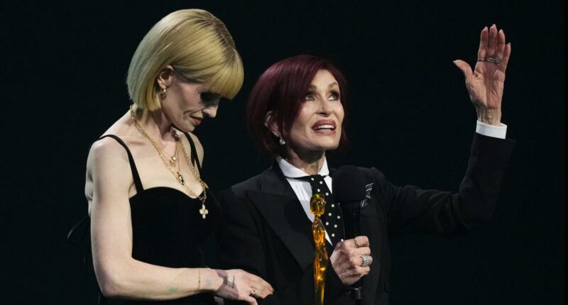Sharon and Kelly Osbourne accept Ozzy's lifetime award at BRITs with heartfelt tribute