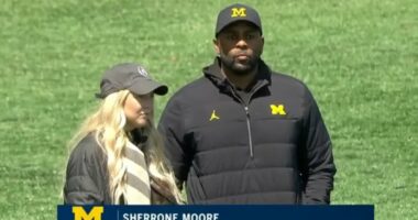 Sherrone Moore's assistant Paige Shiver breaks silence
