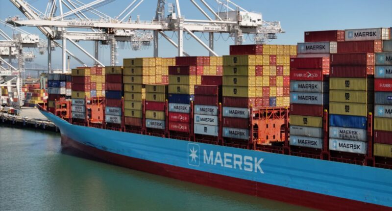 Shipping giant Maersk halts two key shipping services due to Iran war