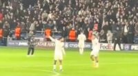 Shocking moment Filip Jorgensen ignores Chelsea captain Reece James and REFUSES to clap travelling fans after 5-2 defeat vs PSG - as Jamie Carragher explains the major problem Liam Rosenior must fix if Blues want to win trophies