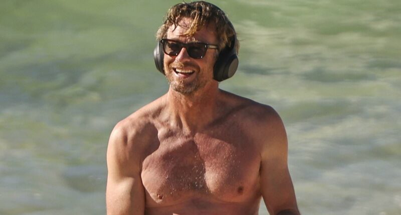 Simon Baker, 56, shows off his ripped body amid Nicole Kidman rumours