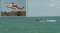 Small plane carrying 7 passengers crashes into crocodile-infested waters in Australia