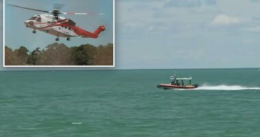 Small plane carrying 7 passengers crashes into crocodile-infested waters in Australia