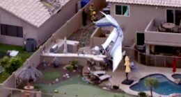 Small plane crashes into Phoenix home minutes after takeoff, injuring 3