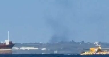 Smoke rising near British base on Cyprus: RAF downs two Iranian drones