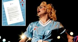 Soccer team asks Madonna for its shirt back on X, and she gives this reply