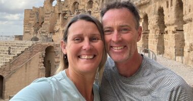 Son of British 'spy' jailed alongside her partner in Iran says his mother is struggling so much she will only get out of bed to take his phone call