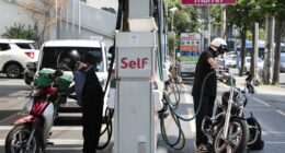 South Korea's fuel price cap in response to oil price surging