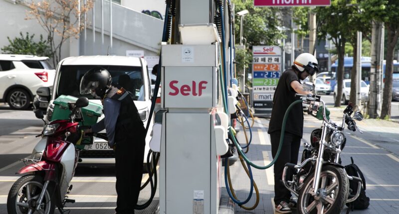 South Korea's fuel price cap in response to oil price surging