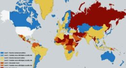 State Department reveals world's most dangerous countries for Americans