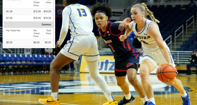 Stony Brook dad sues Hofstra over junk ticket fees for surprise $2.08 at checkout