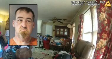 'Sunk into the bed': Son let mother rot to death in filthy home and blamed her for being 'stubborn,' police say