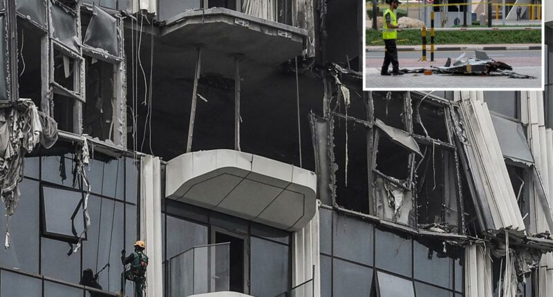 Survivors of Iranian drone strike in Dubai arrested for sending photos of the aftermath