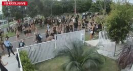 A 16-year-old girl's birthday party in Sydney's south has gone horribly wrong after 500 teenagers turned up uninvited.The sweet 16 on Bounty Avenue in Kirrawee quickly spiralled out of control last night.