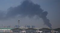 THIRD wave of Iran suicide drones batter Dubai and destroy a hotel