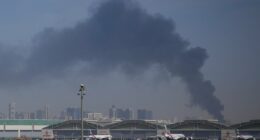 THIRD wave of Iran suicide drones batter Dubai and destroy a hotel