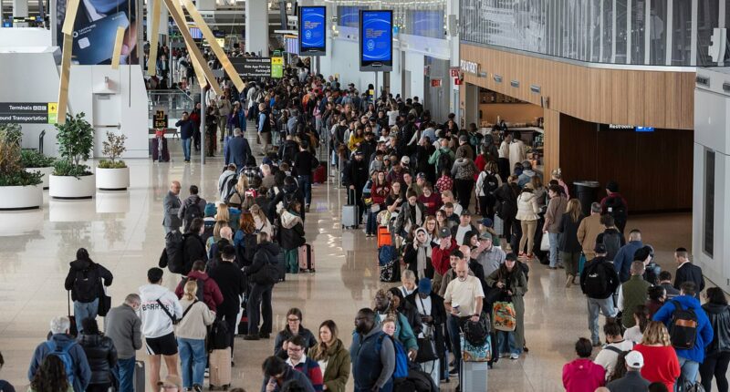 TSA says it is on verge of closing AIRPORTS as shutdown continues