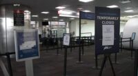 TSA workers face reality of working without pay as passengers unaware of the shutdown see long lines