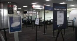 TSA workers face reality of working without pay as passengers unaware of the shutdown see long lines