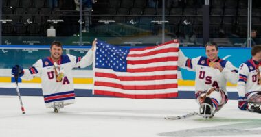 Team USA beats Canada in Para ice hockey final game to complete historic clean sweep in Olympics, Paralympics