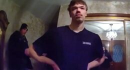 Teen accused of stabbing pregnant woman 70 times tries to nap in back of police cruiser after arrest