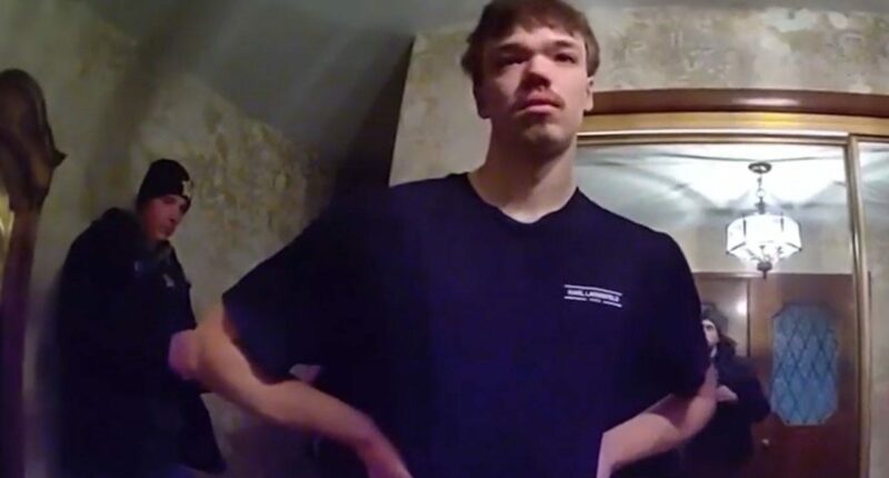 Teen accused of stabbing pregnant woman 70 times tries to nap in back of police cruiser after arrest