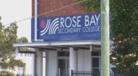 A student was arrested in Rose Bay following reports of an air gun being fired.